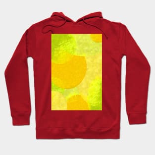 Orange-and-green abstract Hoodie